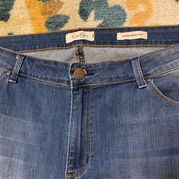Jessica Simpson Crop Jeans - Picture 2 of 5